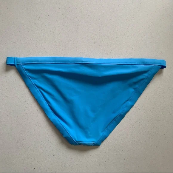 Aerie Size XL Bikini Set Scoop Top + Bikini Bottom Ocean Blue NWT - Picture 13 of 17